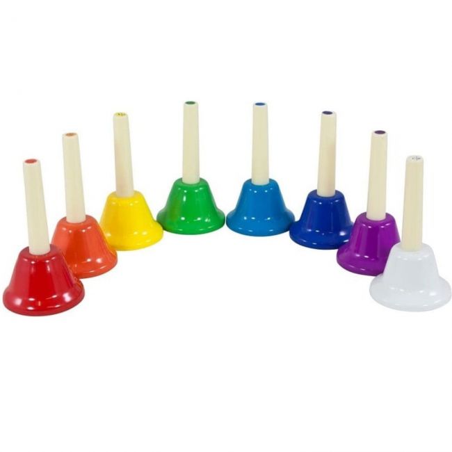 Angel AHB-8 Rainbow Handbells - Clopotei de mana