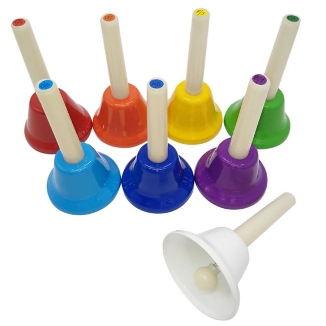 Angel AHB-8 Rainbow Handbells - Clopotei de mana