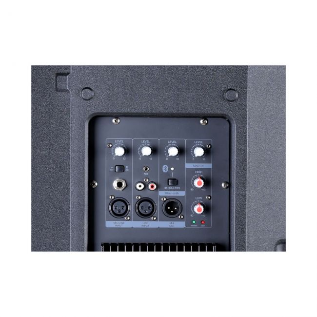 Soundsation PROVIBE 15A - Set boxe active - 2 x 880 W (mixer, microfoane wireless si stative)