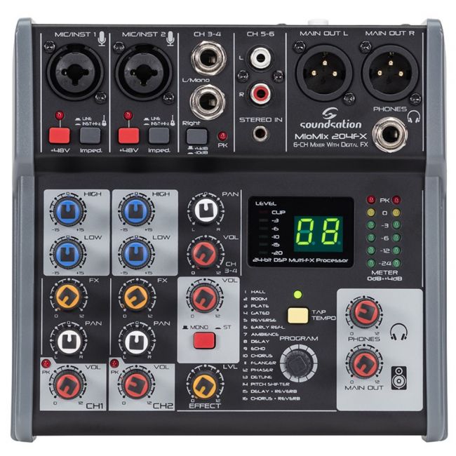 Soundsation PROVIBE 15A - Set boxe active - 2 x 880 W (mixer, microfoane wireless si stative)
