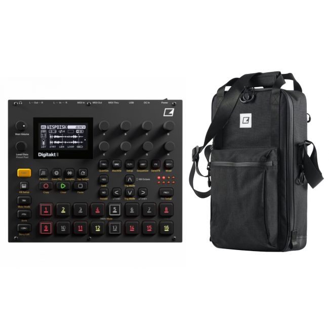 Elektron Digitakt II - Drum machine / sampler si rucsac de transport
