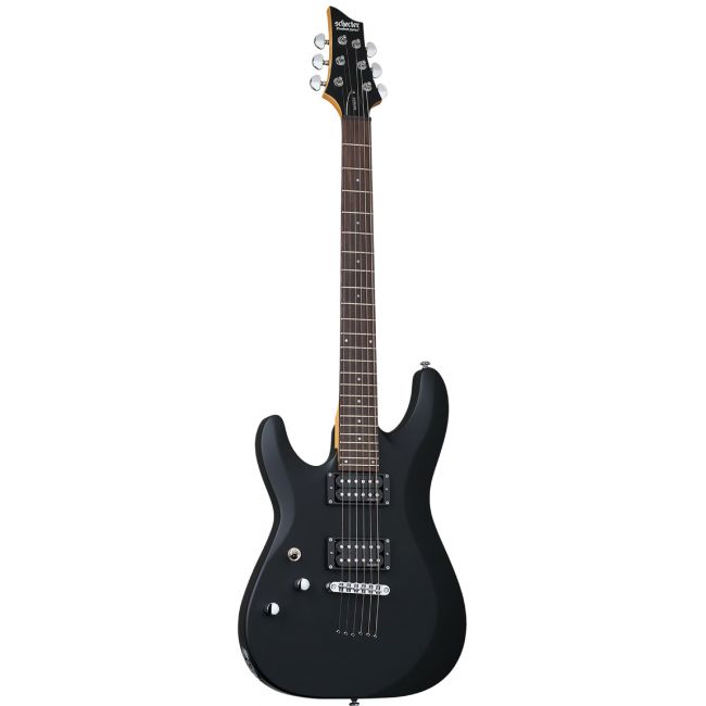 Schecter C-6 Deluxe LH (SBK) - Chitara electrica pentru stangaci