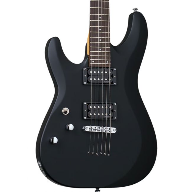 Schecter C-6 Deluxe LH (SBK) - Chitara electrica pentru stangaci