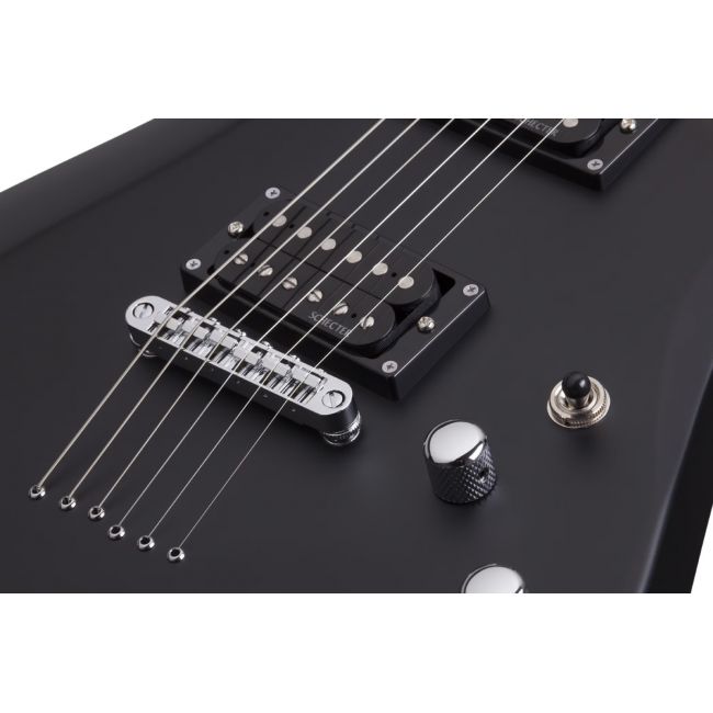 Schecter C-6 Deluxe LH (SBK) - Chitara electrica pentru stangaci
