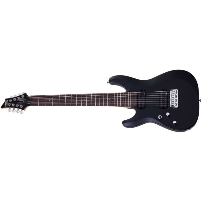 Schecter C-8 Deluxe LH (SBK) - Chitara electrica pentru stangaci