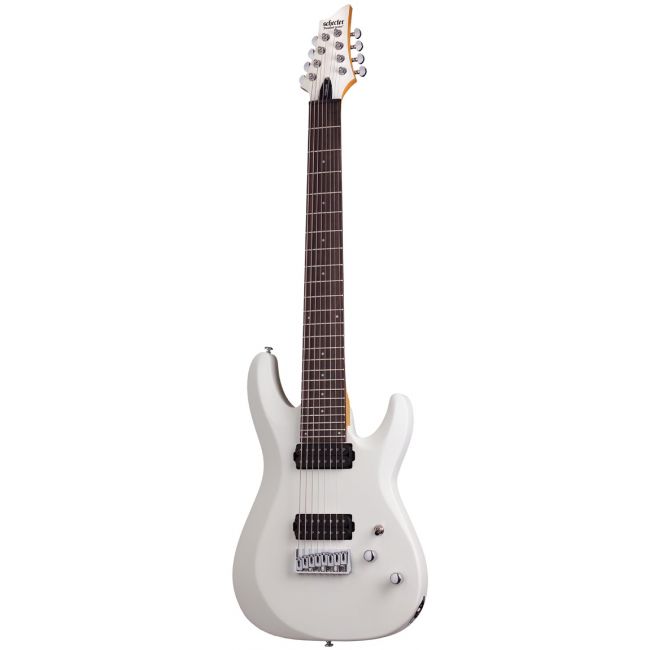 Schecter C-8 Deluxe WH - Chitara electrica