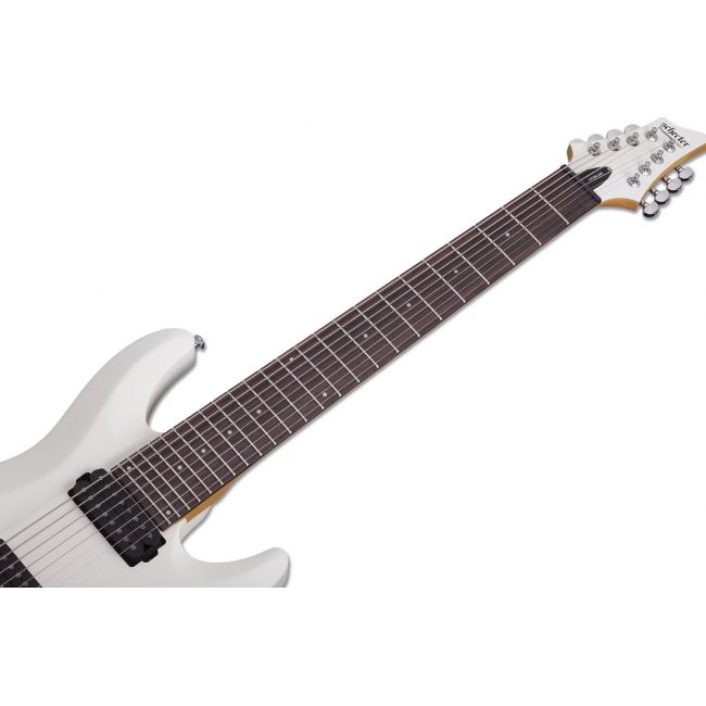Schecter C-8 Deluxe WH - Chitara electrica