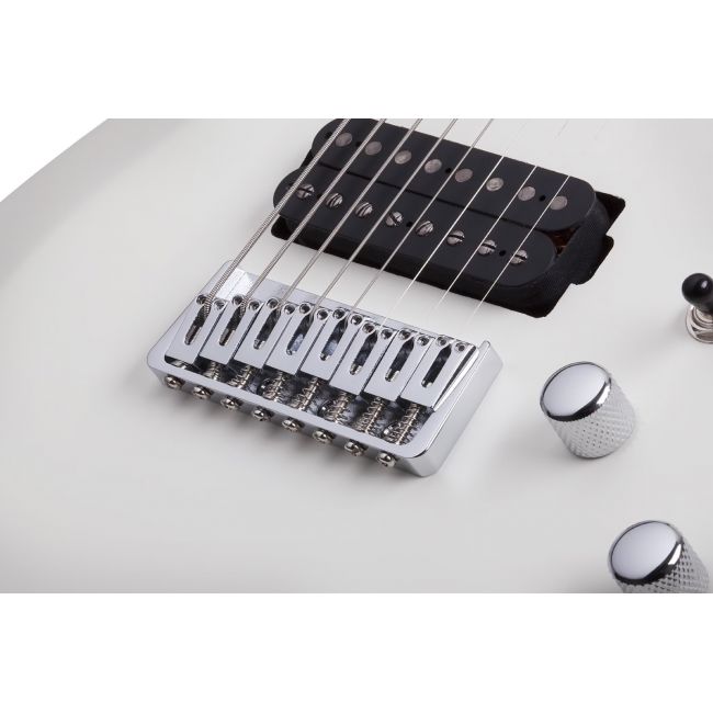 Schecter C-8 Deluxe WH - Chitara electrica