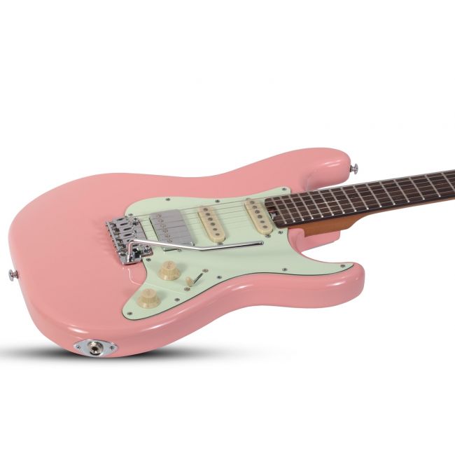 Schecter Nick Johnston Traditional HSS Atomic Coral - Chitara electrica