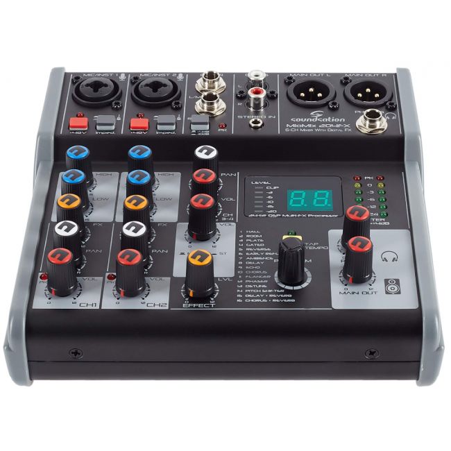 Soundsation PROVIBE 15A - Set boxe active - 2 x 880 W (mixer, microfoane wireless si stative)