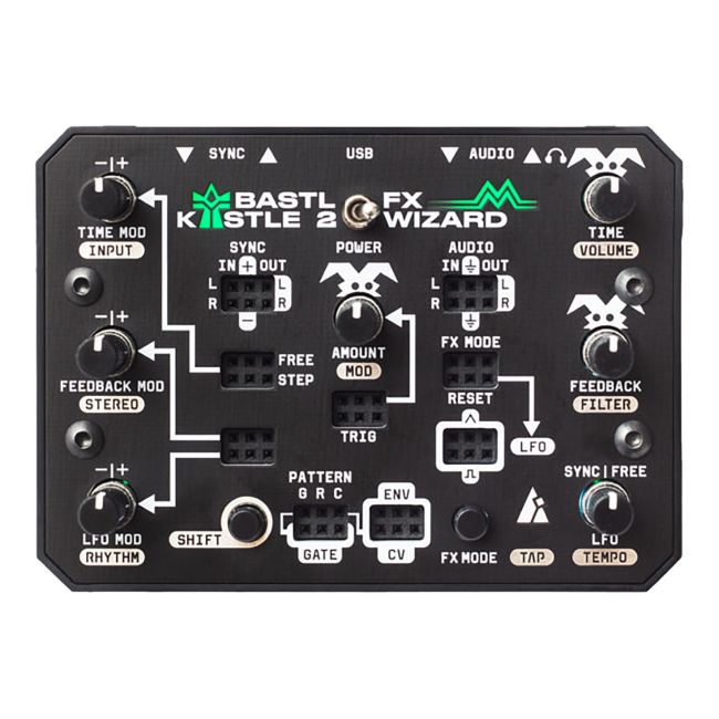 Bastl Instruments Kastle 2 FX Wizard - Procesor de efecte, 9 tipuri