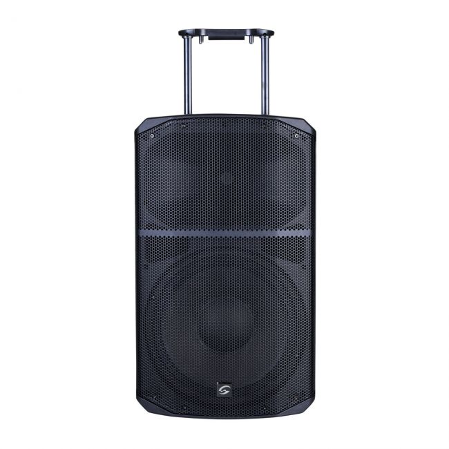 Soundsation PROVIBE 12AIR - Boxa activa cu baterii, stativ de scena, 2 microfoane wireless, Bluetooth, 800W