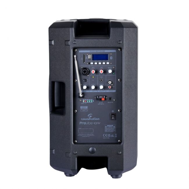 Soundsation PROVIBE 10AIR - Boxa activa cu baterii, 1 microfon wireless, Bluetooth, 360W