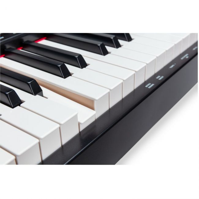 Soundsation AUDES - Pian digital portabil cu Bluetooth, claviatura hammer action, 2 iesiri de casti, port USB