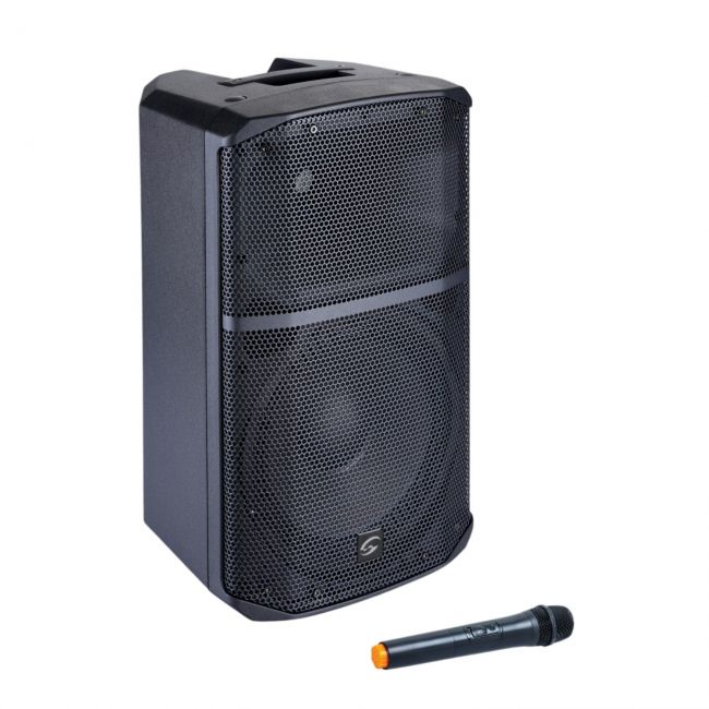 Soundsation PROVIBE 10AIR - Boxa activa cu baterii, 1 microfon wireless, Bluetooth, 360W