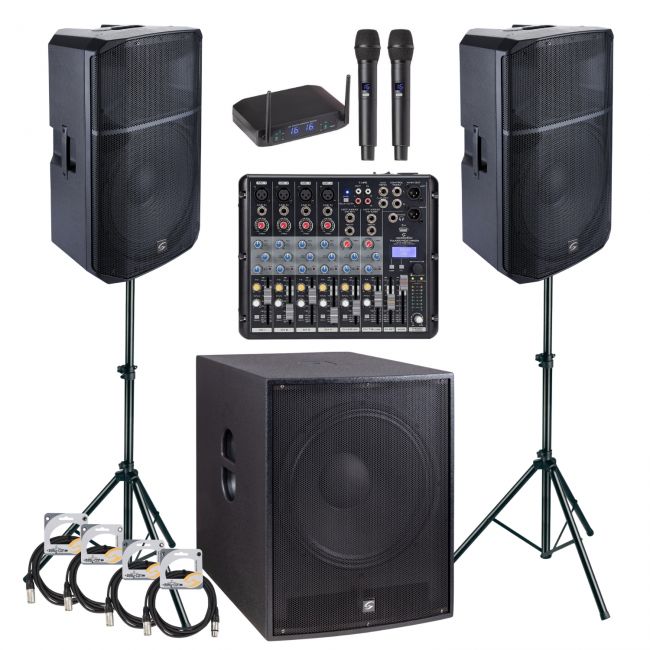 Soundsation PROVIBE 1815 - Sistem profesional de sonorizare (1780W)