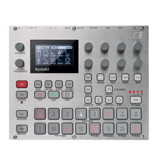 Elektron Syntakt E25 Remix Edition - Drum machine si sintetizator