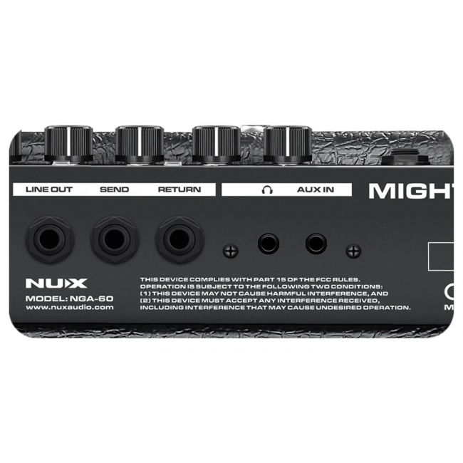 NUX Mighty 60 MK2 - Amplificator modeling pentru chitara electrica, 60W, looper integrat, drum machine