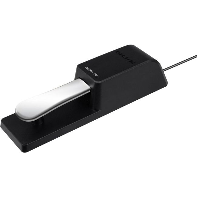 NUX NSP-10 - Pedala sustain carcasa metalica, compatibila cu Korg, Roland, Casio, Yamaha, Kurzweil, Clavia