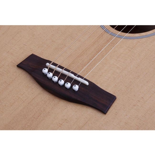 Schecter Deluxe Acoustic (NS) - Chitara acustica, fata de rezonanta din molid, corp din mahon