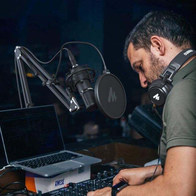 MAONO Studio One - Interfață audio pentru înregistrare, microfon, casti audio