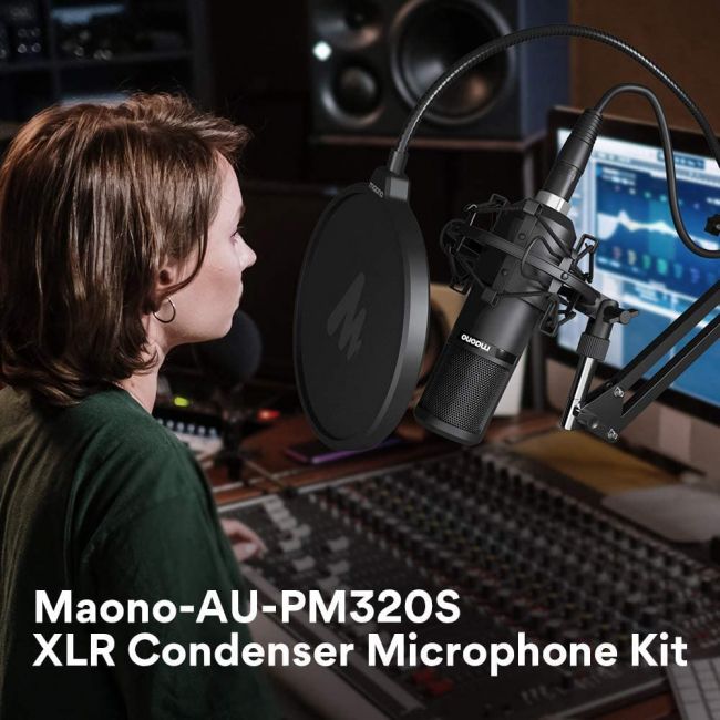 MAONO Studio One - Interfață audio pentru înregistrare, microfon, casti audio