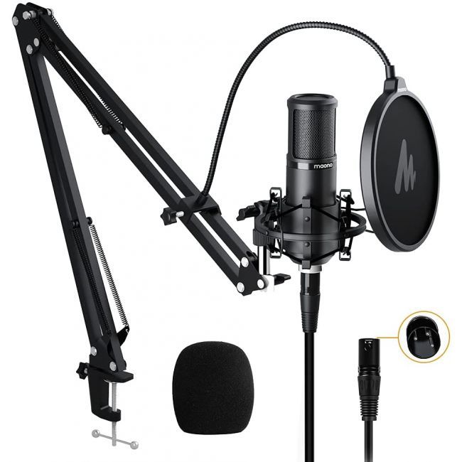 MAONO Studio One - Interfață audio pentru înregistrare, microfon, casti audio