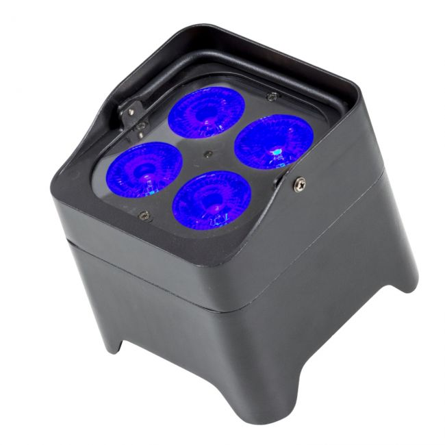 CENTOLIGHT Q-AIR Mini - Proiector LED portabil alimentat cu baterie, 4 x 12W