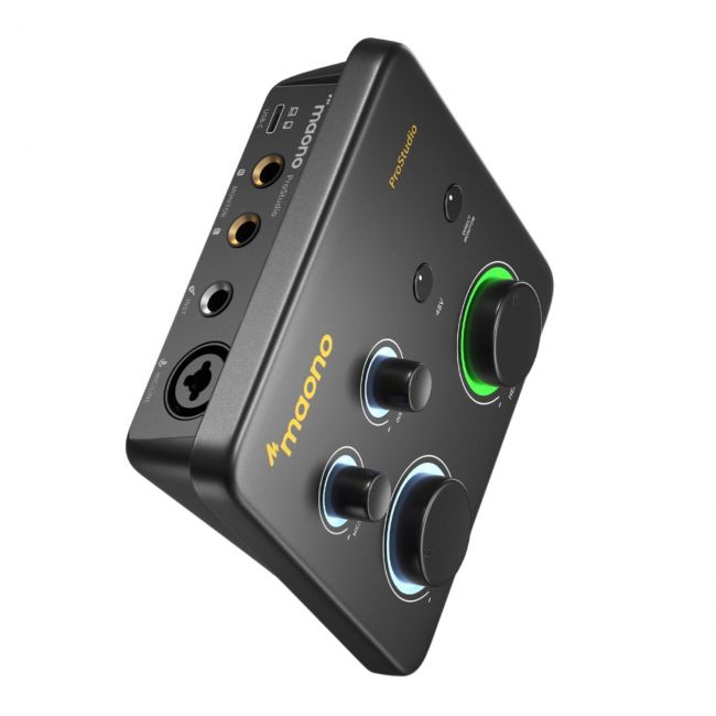 MAONO Studio One - Interfață audio pentru înregistrare, microfon, casti audio