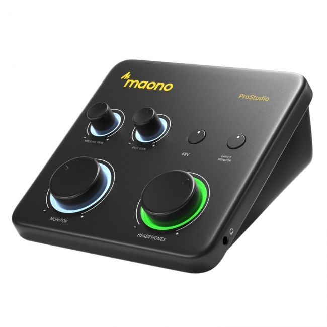 MAONO Studio One - Interfață audio pentru înregistrare, microfon, casti audio