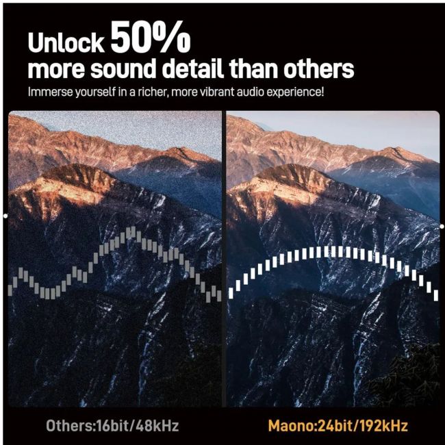 MAONO Studio One - Interfață audio pentru înregistrare, microfon, casti audio