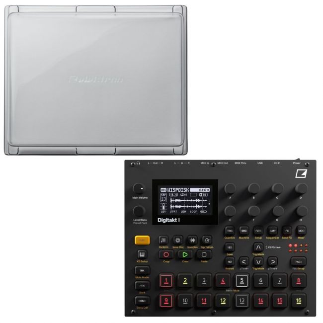 Elektron Digitakt II - Groovebox sampler si capac protectie