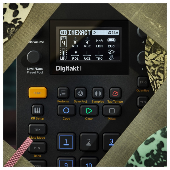 Elektron Digitakt II - Groovebox sampler si capac protectie
