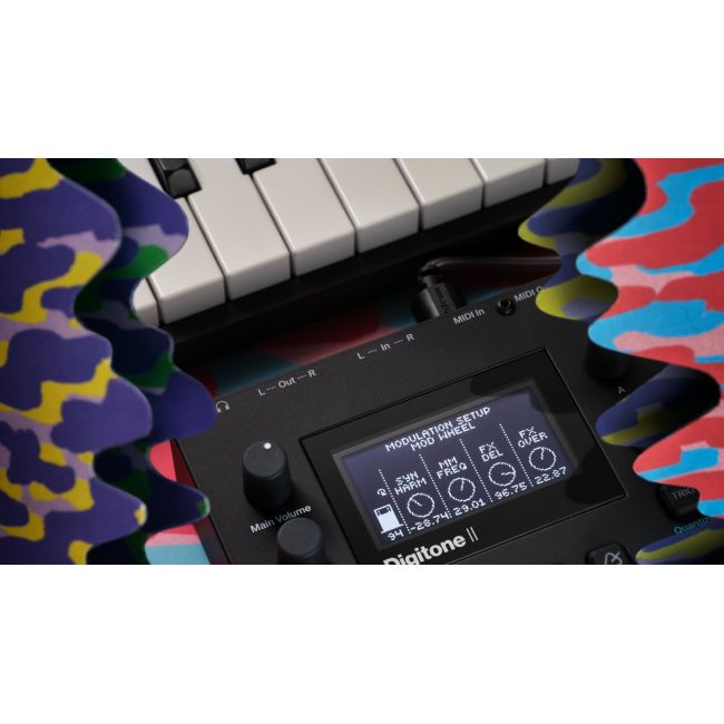 Elektron Digitone II - Sintetizator si stativ de birou
