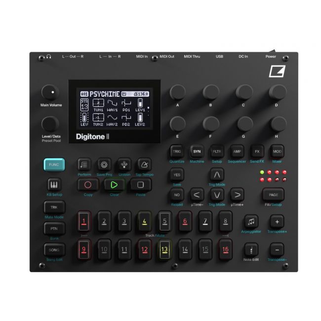 Elektron Digitone II - Sintetizator si capac protectie