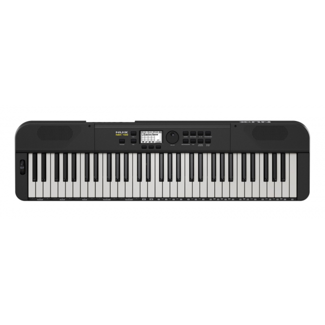 NUX NEK-100 - Orga electronica si stativ, 5 octave, claviatura dinamica, Bluetooth audio, 500 de sunete