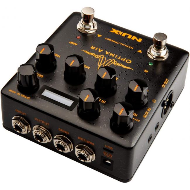 NUX Optima Air NAI 5 - Pedala simulator de chitara acustica cu IR loader