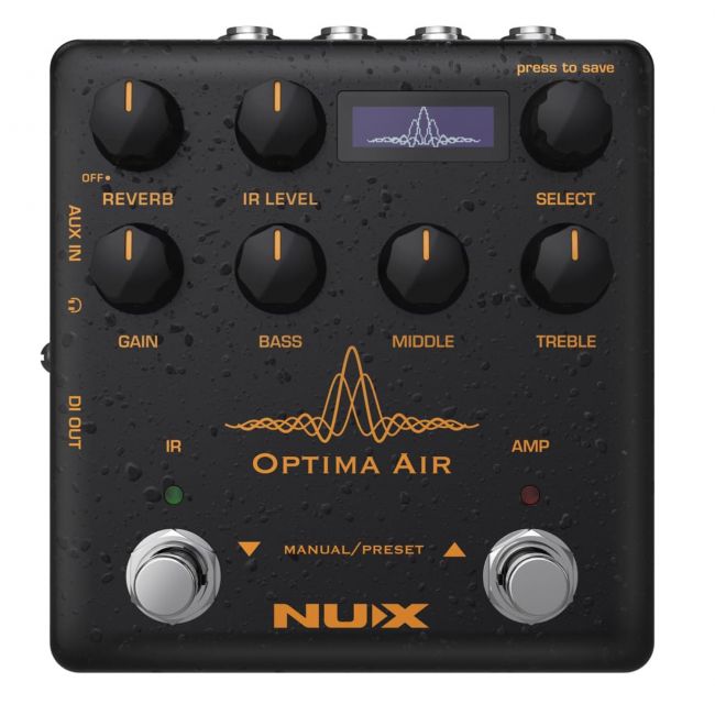 NUX Optima Air NAI 5 - Pedala simulator de chitara acustica cu IR loader