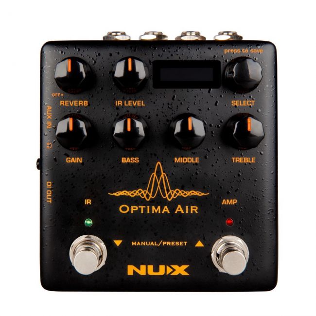 NUX Optima Air NAI 5 - Pedala simulator de chitara acustica cu IR loader