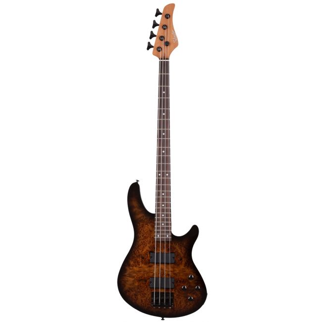 Schecter C-4 Standard (TB) - Bass electric, husa de transport, cablu, corzi