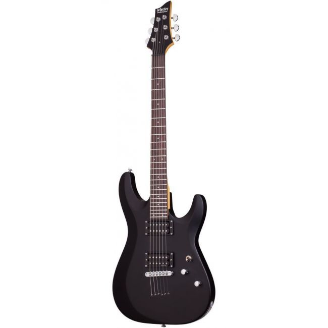 Schecter C-6 Deluxe SBK - Chitara electrica, husa de transport, cablu, corzi