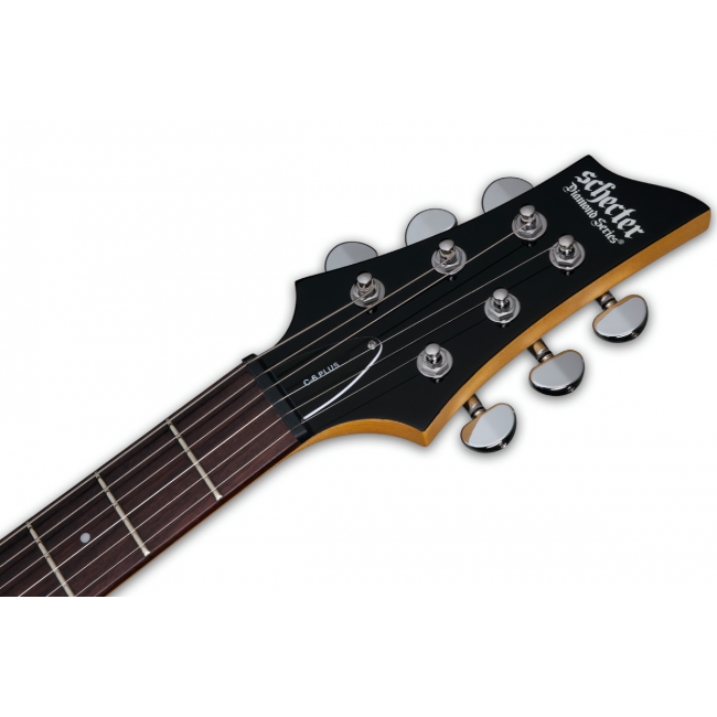 Schecter C-6 Plus CB - Chitara electrica, husa de transport, cablu, corzi