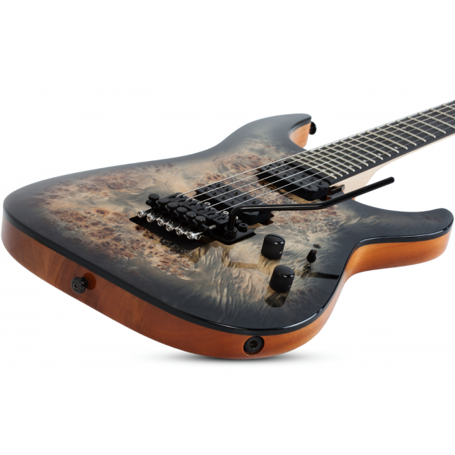 Schecter C-6 Pro FR CB - Chitara electrica, hardcase