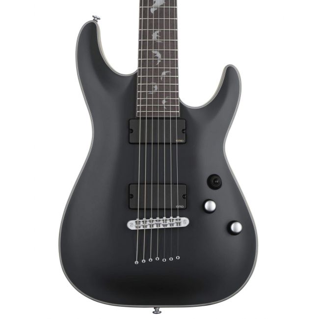 Schecter Damien Platinum-7 SBK - Chitara electrica, hardcase