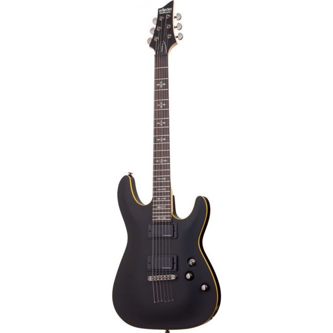 Schecter Demon-6 ABSN - Chitara electrica, husa de transport, cablu, corzi