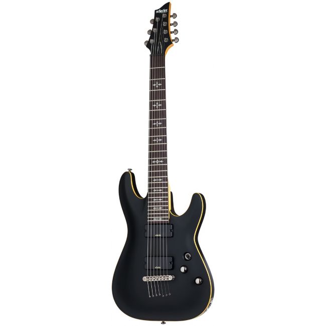 Schecter Demon-7 ABSN - Chitara electrica, hardcase