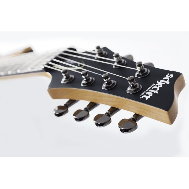 Schecter Demon-7 ABSN - Chitara electrica, hardcase