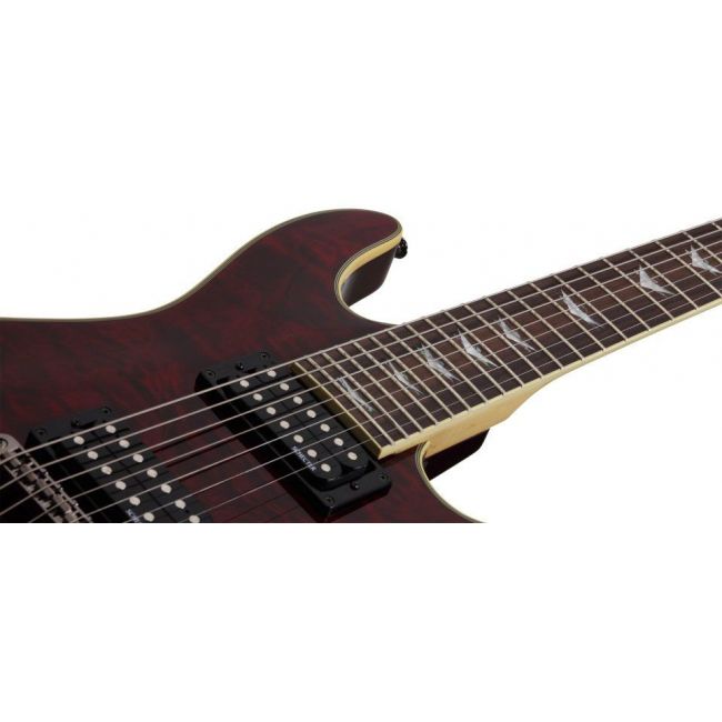 Schecter Omen Extreme-7 BCH - Chitara electrica, hardcase