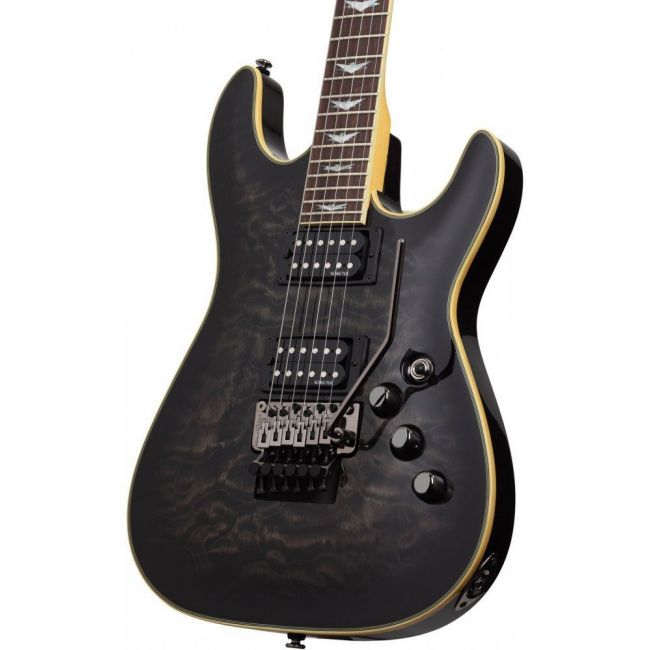 Schecter Omen Extreme-6 FR STBLK - Chitara electrica, hardcase