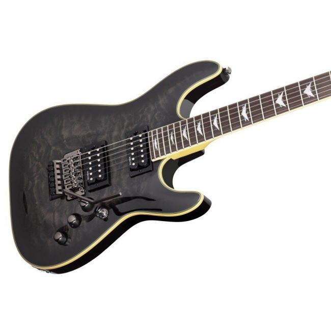 Schecter Omen Extreme-6 FR STBLK - Chitara electrica, hardcase